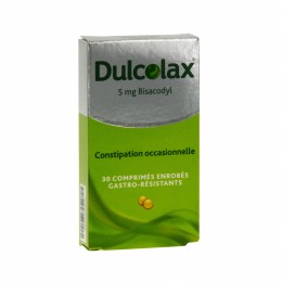 DULCOLAX 5 mg Bisacodyl - Boite de 30 comprimés enrobés gastro-résistants